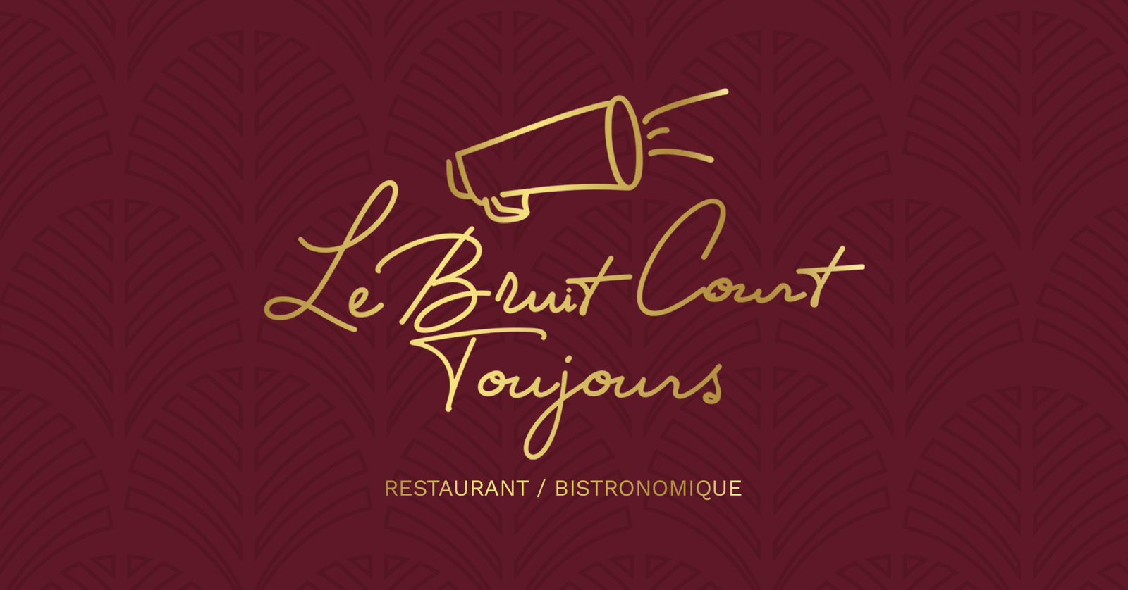 Le Bruit Court Toujours Brand Graphic