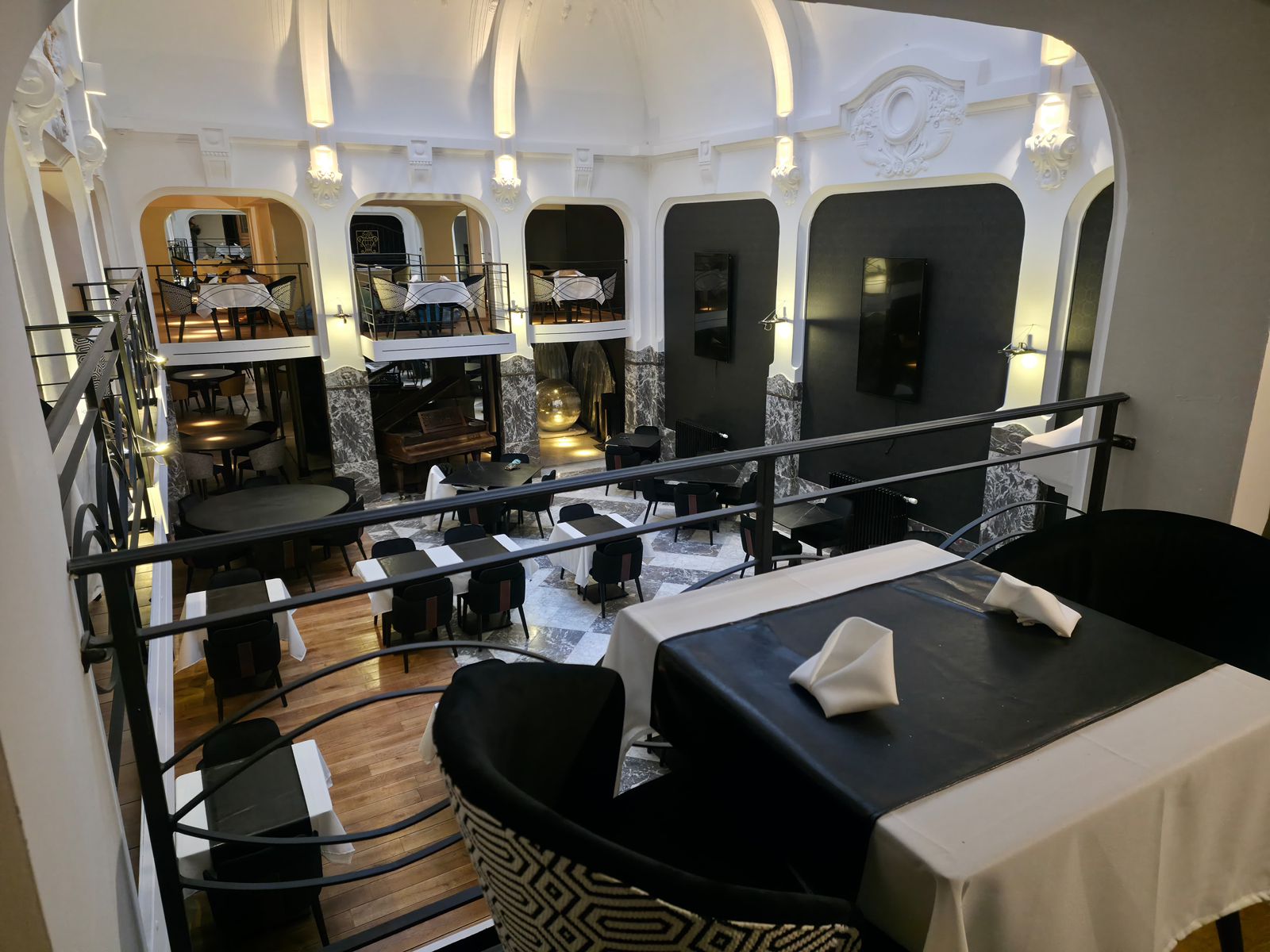 Vue depuis la mezzanine